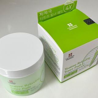 리더스코스메틱 리더스 스텝솔루션 티트리 릴렉싱 토너 패드 — 5점을 준 리뷰어가 2022년 4월 올린 사용 사진
