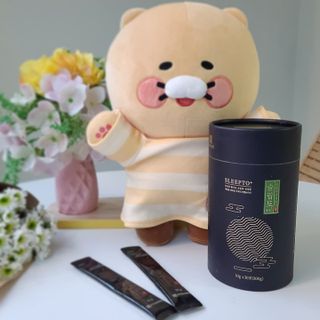 프리마인 자체 기업부설 연구소에서 찾아낸 건강한 수면의 비밀.  슬립토 플러스 30포 — 4점을 준 리뷰어가 2021년 10월 올린 사용 사진