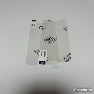 아클리브 Eco 항균 항바이러스 액정 보호필름(iPhone) — 5점을 준 리뷰어가 2022년 8월 올린 사용 사진