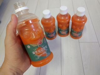 탐라원 무농약 당근과즙으로 건강한 당근주스, 당근몬딱주스 — 5점을 준 리뷰어가 2021년 8월 올린 사용 사진