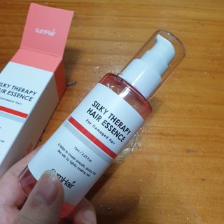 썸헤어 / SUMHAIR 썸헤어 실키 테라피 헤어 에센스 — 5점을 준 리뷰어가 2021년 4월 올린 사용 사진