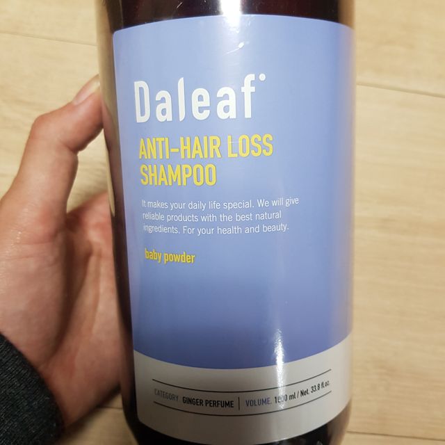 달리프 진저 베러 퍼퓸 탈모 완화 샴푸 1000ml 향 3종 리뷰 사진