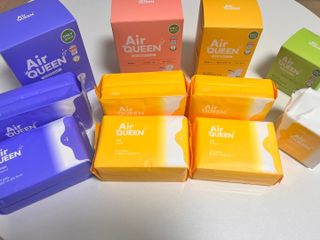 에어퀸 뉴브레스 유기농 생리대 4종 (팬티라이너 20P + 중형 10P + 대형 10P + 오버나이트 8P)_체험단 — 5점을 준 리뷰어가 2024년 5월 올린 사용 사진