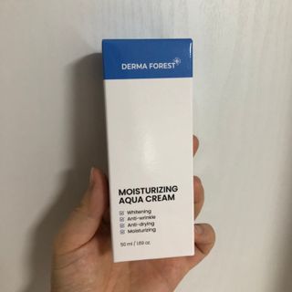 더마포레스트 모이스처라이징 아쿠아크림 / 수분크림 히알루론산 펩타이드 보습 미백 주름개선 — 5점을 준 리뷰어가 2021년 7월 올린 사용 사진