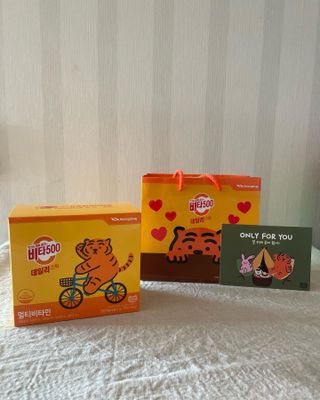 광동제약 [광동] 비타500데일리스틱 70포X2개 + 뚱랑이엽서 + 쇼핑백 증정 — 5점을 준 리뷰어가 2022년 10월 올린 사용 사진