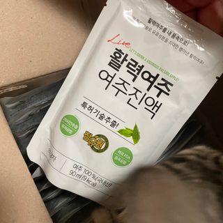 참유원 특허제조 활력 여주진액 여주즙 50포 — 리뷰어가 2022년 3월 올린 사용 사진