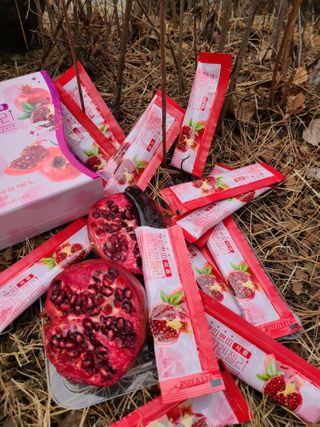 헬스업_쁘띠쁘띠석류콜라겐젤리_20g x 14포 — 5점을 준 리뷰어가 2021년 2월 올린 사용 사진