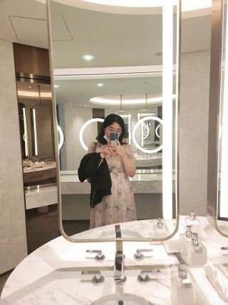 위뜨 글로시 레이어 쿠션 — 5점을 준 리뷰어가 2022년 7월 올린 사용 사진