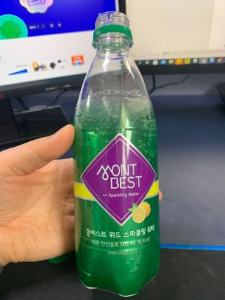 몽베스트 Montbest with Sparkling water Lemon OR Lime 20병(랜덤) — 5점을 준 리뷰어가 2023년 3월 올린 사용 사진