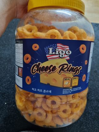 리고 치즈링 430g — 5점을 준 리뷰어가 2022년 9월 올린 사용 사진