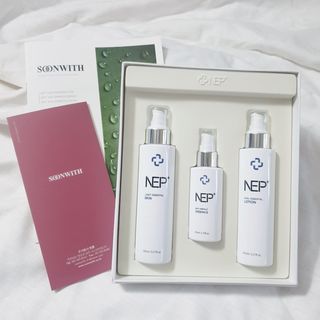 SOONWITH 순위드 NEP+ 스킨케어 3종 세트 — 5점을 준 리뷰어가 2021년 4월 올린 사용 사진