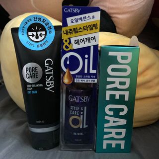 [갸스비] 명불허전, 남성을 위한 브랜드 갸스비의 올인원, 폼클렌징, 헤어오일 3종 — 4점을 준 리뷰어가 2021년 5월 올린 사용 사진
