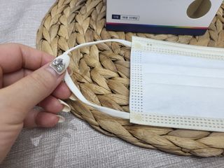 [올가드] 이지핏 프리미엄 컬러 마스크 (30매) * 1BOX — 4.5점을 준 리뷰어가 2022년 12월 올린 사용 사진