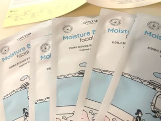 세뚜아(Cettua) [세뚜아] 모이스처 밸런싱 페이셜 마스크 Cettua Moisture Balancing Facial Mask 5매 — 5점을 준 리뷰어가 2024년 4월 올린 사용 사진