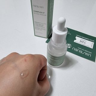 나나스킨 콤플렉스씨쓰리닥터클리어앰플 — 5점을 준 리뷰어가 2021년 5월 올린 사용 사진