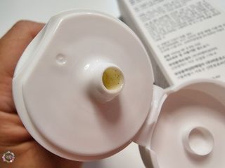 라비오라 레몬 허니 브라이트닝 워시오프 팩 100g — 5점을 준 리뷰어가 2022년 7월 올린 사용 사진