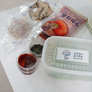 마라도푸드 최강달인 물회 맛집 38년 전통 백년가게 포항 마라도회식당 — 5점을 준 리뷰어가 2023년 5월 올린 사용 사진