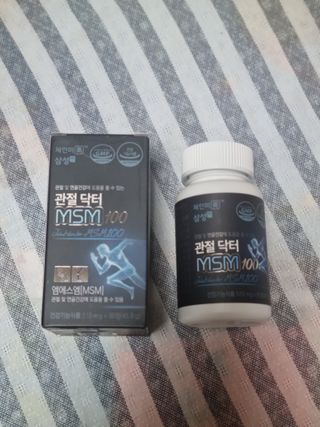 체인미 관절 및 연골건강에 도움을 줄수있는 관절닥터 MSM100 — 5점을 준 리뷰어가 2021년 11월 올린 사용 사진