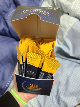 리더스코스메틱 리더스 프로 하이드라 아미노 슬리핑 마스크 — 5점을 준 리뷰어가 2021년 1월 올린 사용 사진