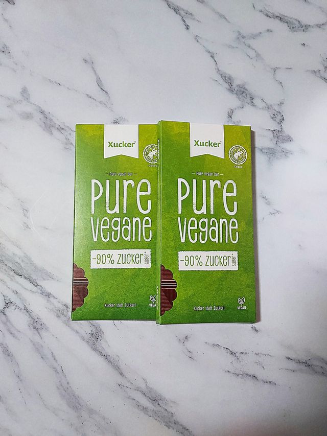 당류2g 자일리톨로 단맛을낸 슈카 퓨어비건 무설탕초콜릿 Xucker vegan 2개입 리뷰 사진