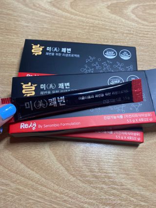 새롬바이오 리생 [미쾌변] 차전자피 식이섬유 건강기능식품 3팩 — 4점을 준 리뷰어가 2021년 6월 올린 사용 사진