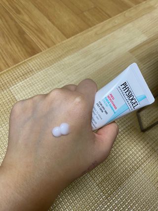 피지오겔 레드수딩 시카밸런스 크림 50ml — 5점을 준 리뷰어가 2022년 4월 올린 사용 사진