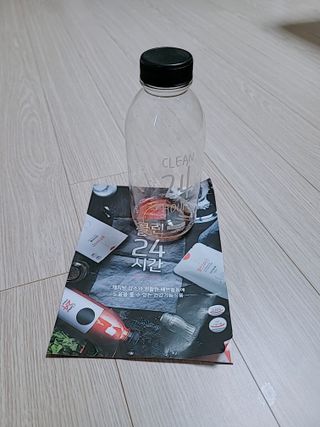클린24시간 1BOX(5포) + 전용보틀(500ml) — 5점을 준 리뷰어가 2022년 8월 올린 사용 사진