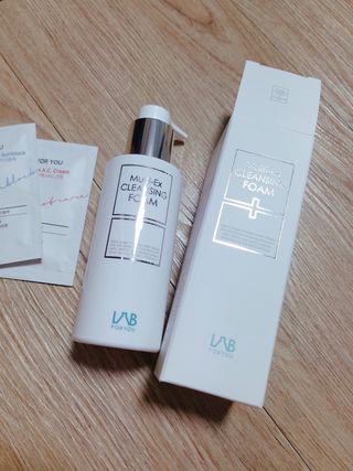 LAB FOR YOU 멀티엑스클렌징폼 — 5점을 준 리뷰어가 2022년 8월 올린 사용 사진