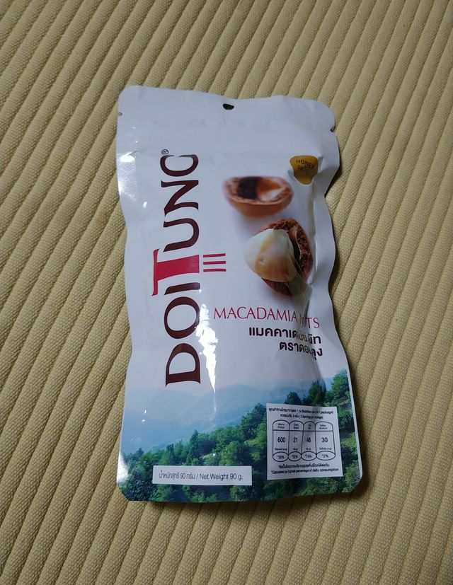 도이퉁 마카다미아 넛 90g  로얄 마카넛 오리지널 쏠트 허니 리뷰 사진