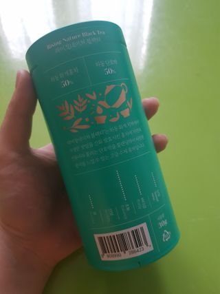 마시다 대자연이 빚은 프리미엄 수제 블렌딩 홍차, 라이징네이쳐블랙티 — 4점을 준 리뷰어가 2021년 3월 올린 사용 사진