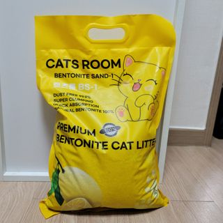 겟플렉스 켓플렉스 캣츠룸BS-1 고양이모래 4kg — 4점을 준 리뷰어가 2021년 1월 올린 사용 사진