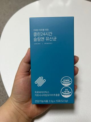 클린24시간 슬림앤유산균 1박스 (3.5g X 15포) — 4.5점을 준 리뷰어가 2022년 7월 올린 사용 사진