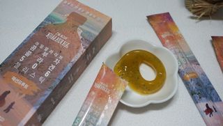 엘리샤코이 아임얼라이브 콤부차 콜라겐 506 스틱젤리 패션프루트 — 4.5점을 준 리뷰어가 2021년 6월 올린 사용 사진