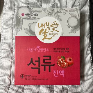 서울약사신협_내몸애생발란스석류_70ml x 30포 — 5점을 준 리뷰어가 2021년 9월 올린 사용 사진