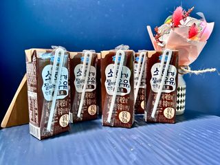 [구매평]덴마크 소화가 잘되는 우유로 만든 초코, 190ml, 24개 — 5점을 준 리뷰어가 2025년 2월 올린 사용 사진