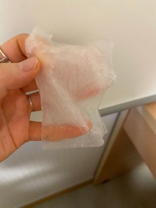 닥터마시멜로 마블러스 멀티 클리닉 마스크 — 5점을 준 리뷰어가 2021년 2월 올린 사용 사진