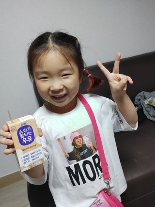 소화가 잘되는 우유 국산 5곡 미숫가루 — 5점을 준 리뷰어가 2021년 9월 올린 사용 사진