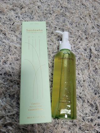 스킨큐어 산다화 순한 클렌징 동백 오일 200ml — 5점을 준 리뷰어가 2023년 4월 올린 사용 사진