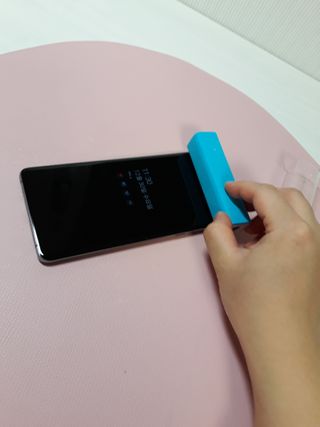 AM 미스트 액정 클리너/휴대폰 노트북 PC 자동차 모니터 스크린 클리너 세정제 — 5점을 준 리뷰어가 2020년 12월 올린 사용 사진