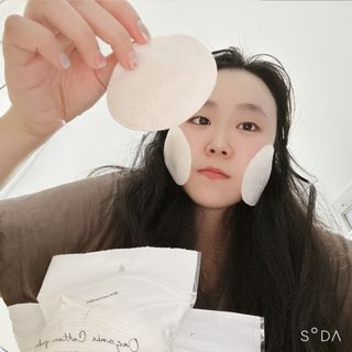 디어엘로디 무표백 021패드  12개세트 — 4점을 준 리뷰어가 2022년 11월 올린 사용 사진