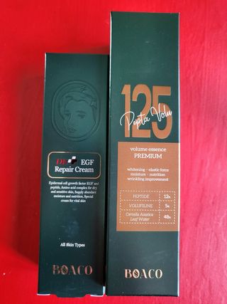 [보아코] 펩타보르 125 볼륨 에센스+  리페어 크림 — 5점을 준 리뷰어가 2022년 3월 올린 사용 사진