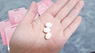 입 냄새 완화에 도움을 주는 에티켓 캔디 복숭아맛 앳캔디 — 5점을 준 리뷰어가 2021년 1월 올린 사용 사진