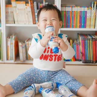 남양유업 [ 아인슈타인 ] 머리가 마시는 아인슈타인 킨더밀쉬 — 5점을 준 리뷰어가 2020년 12월 올린 사용 사진