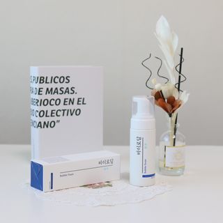 [바이로담] 저자극 약산성버블 폼 폼클렌징 150ml — 5점을 준 리뷰어가 2021년 3월 올린 사용 사진