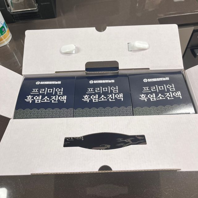 국내산 흑염소를 정성스럽게 담은, 프리미엄 흑염소 진액 70ml x 30포 1박스 리뷰 사진
