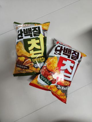 맛있게 채우는 단백질 12g, 닥터유 단백질칩 — 5점을 준 리뷰어가 2023년 12월 올린 사용 사진