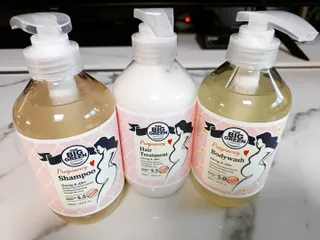 빅그린 임산부 전용라인 3종세트 - 샴푸500ml,트리트먼트500ml,바디워시500ml — 5점을 준 리뷰어가 2022년 8월 올린 사용 사진