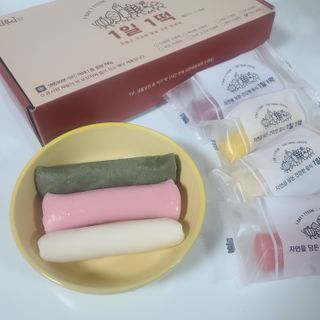 푸디푸디 1일1떡  가래떡 낱개포장 아침식사 식사대용 7종 세트 혼합 (14개입) — 5점을 준 리뷰어가 2022년 5월 올린 사용 사진
