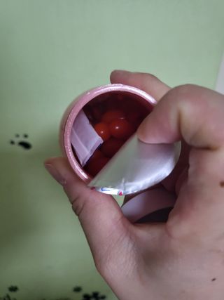 앙팡 츄어블 식물성 오메가3 1000mg x 80캡슐 — 3점을 준 리뷰어가 2022년 10월 올린 사용 사진