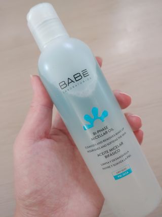 바베 BABE 바베 바이-페이즈 미셀라 오일 — 5점을 준 리뷰어가 2021년 1월 올린 사용 사진